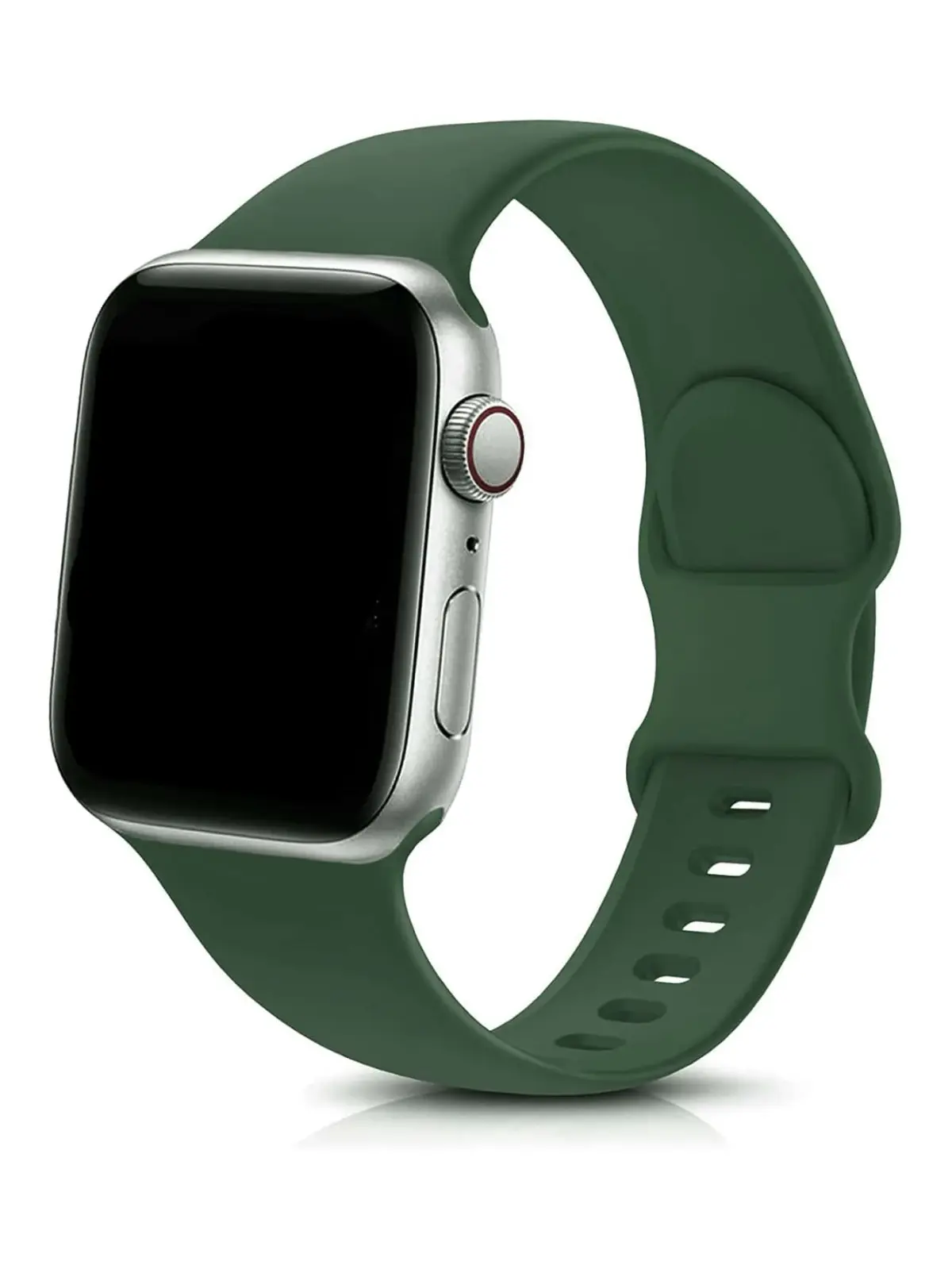 Pulseira de Silicone Verde para Relógio