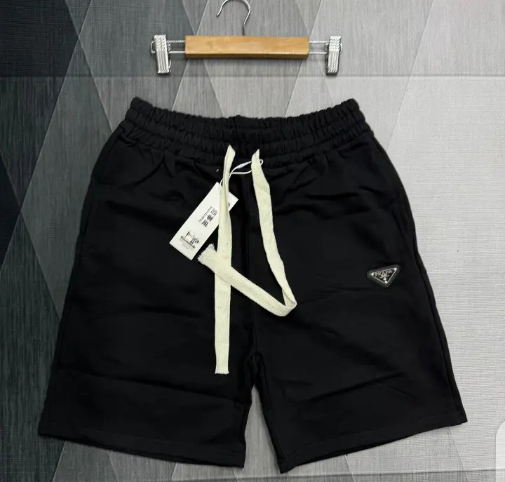 Shorts Esportivos Prada Bege (Calção, calções)