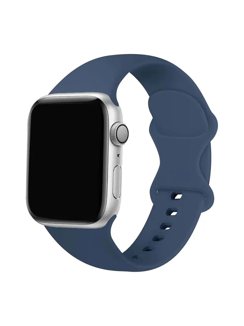 Pulseira de Silicone Azul para Relógio