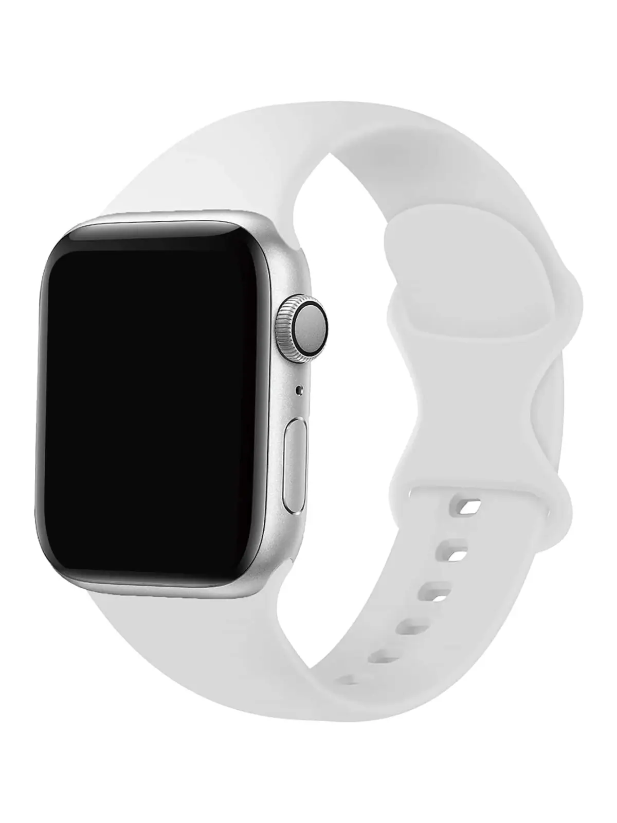 Pulseira de Silicone Branca para Relógio