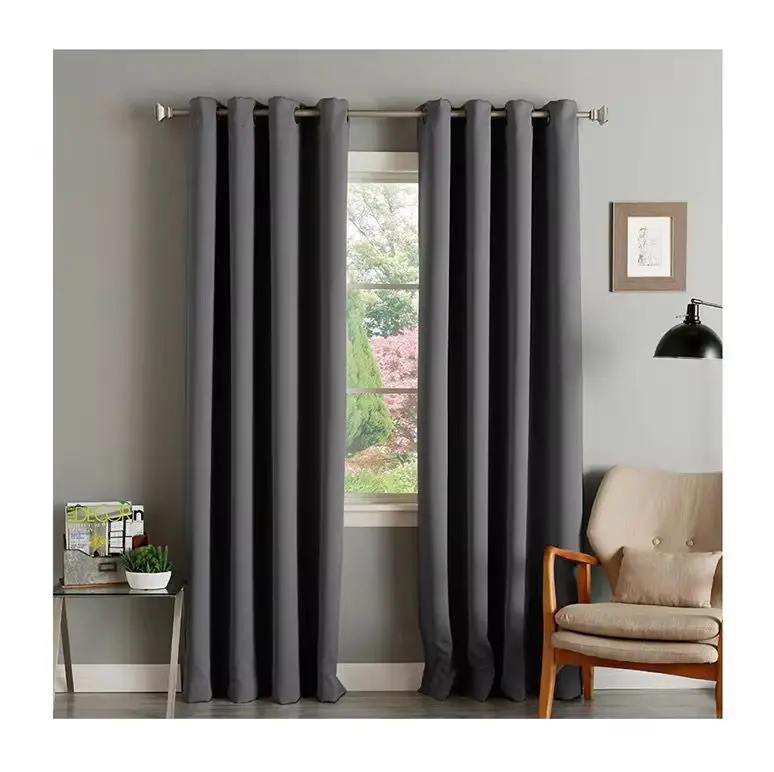 Cortina Blackout Elegante com Ilhós