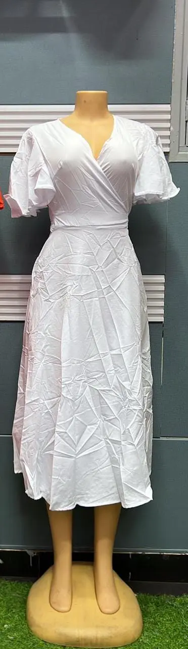 Vestido Elegância Plissada
