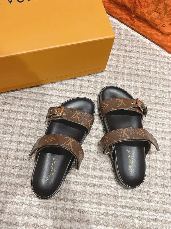 Sandálias Estilo Luxo Monogram LV