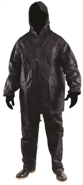 Capas de Chuva Impermeavel Azul/Am Nylon 2PE