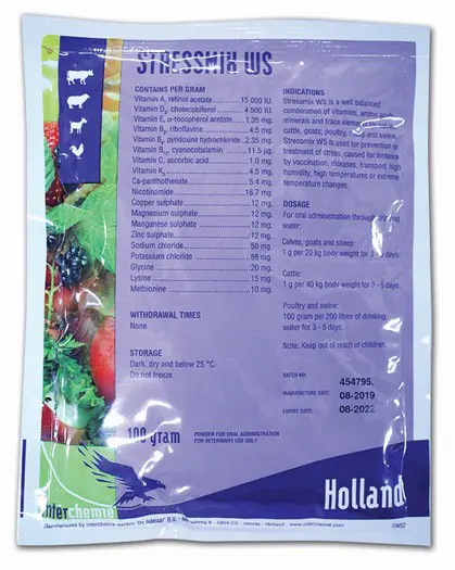 Stressmix WS (Mult. + Amino.) 100G (WM2F-EN)