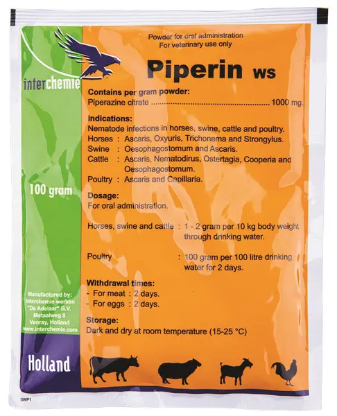 Piperin WS (Piperazina) 100GR