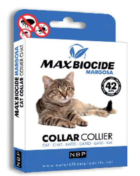 Maxbiocide Coleira Repelente Gato 42CM