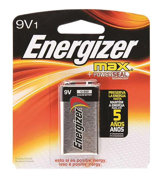 Pilhas Energizer 9V - 522 Bp- 1 x 1 Un