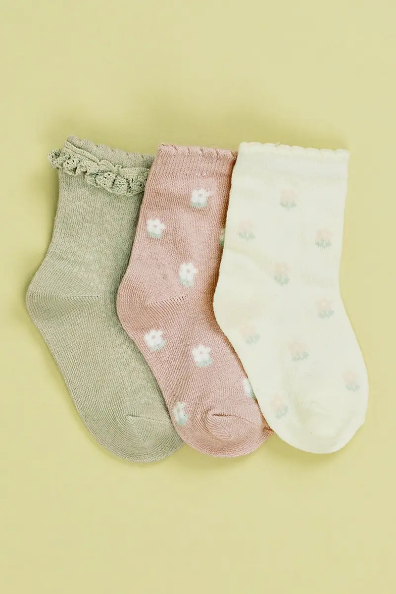 Meias pack de 3 · Bebé