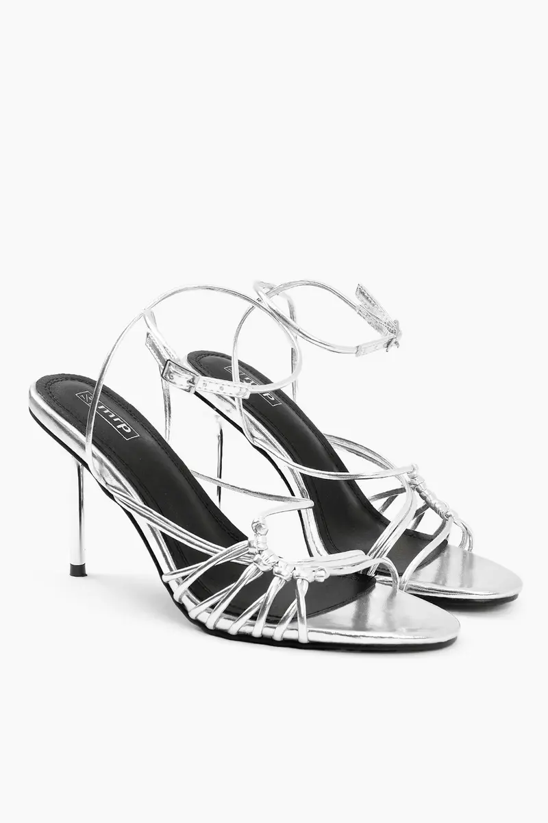 Sapatos de salto com velcro Ankle · Senhora