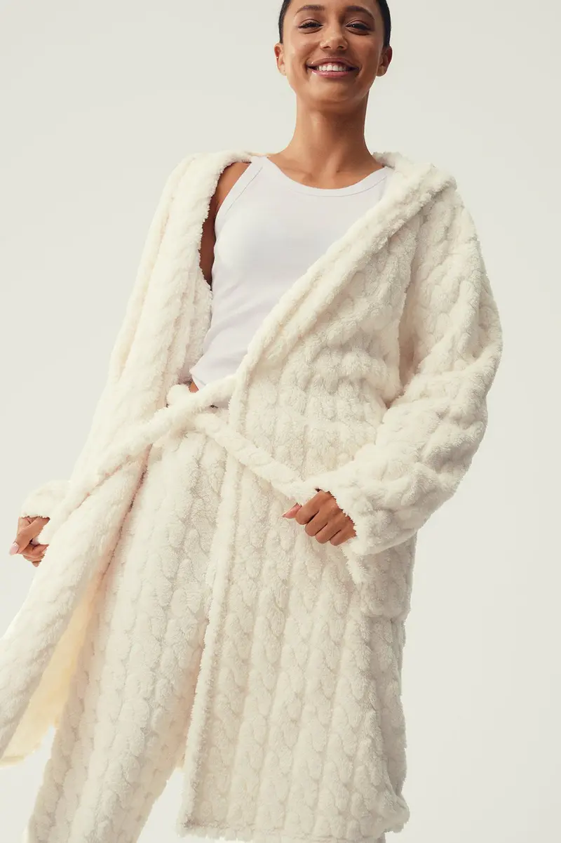 Robe com capuz · Senhora