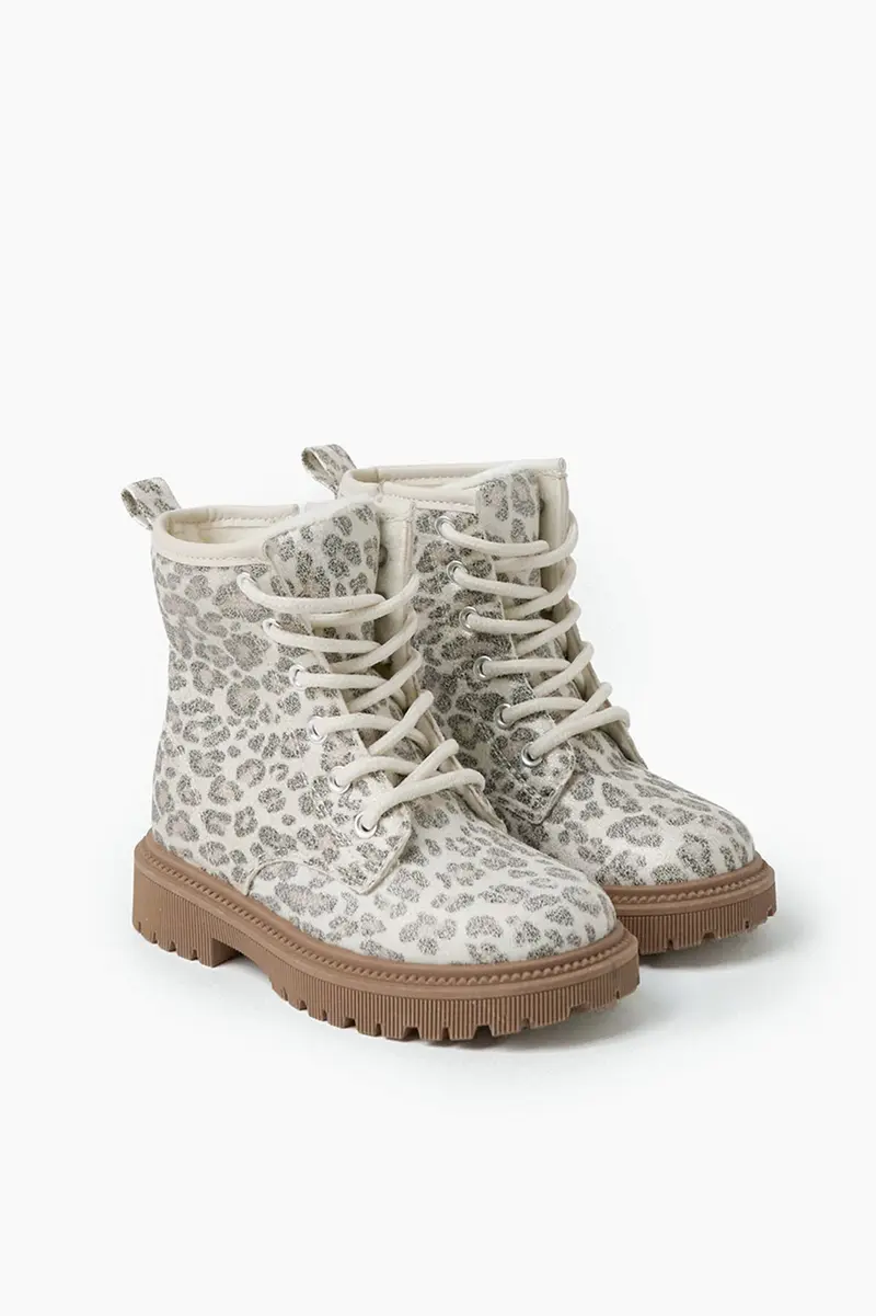Botas com atacadores Military · Criança