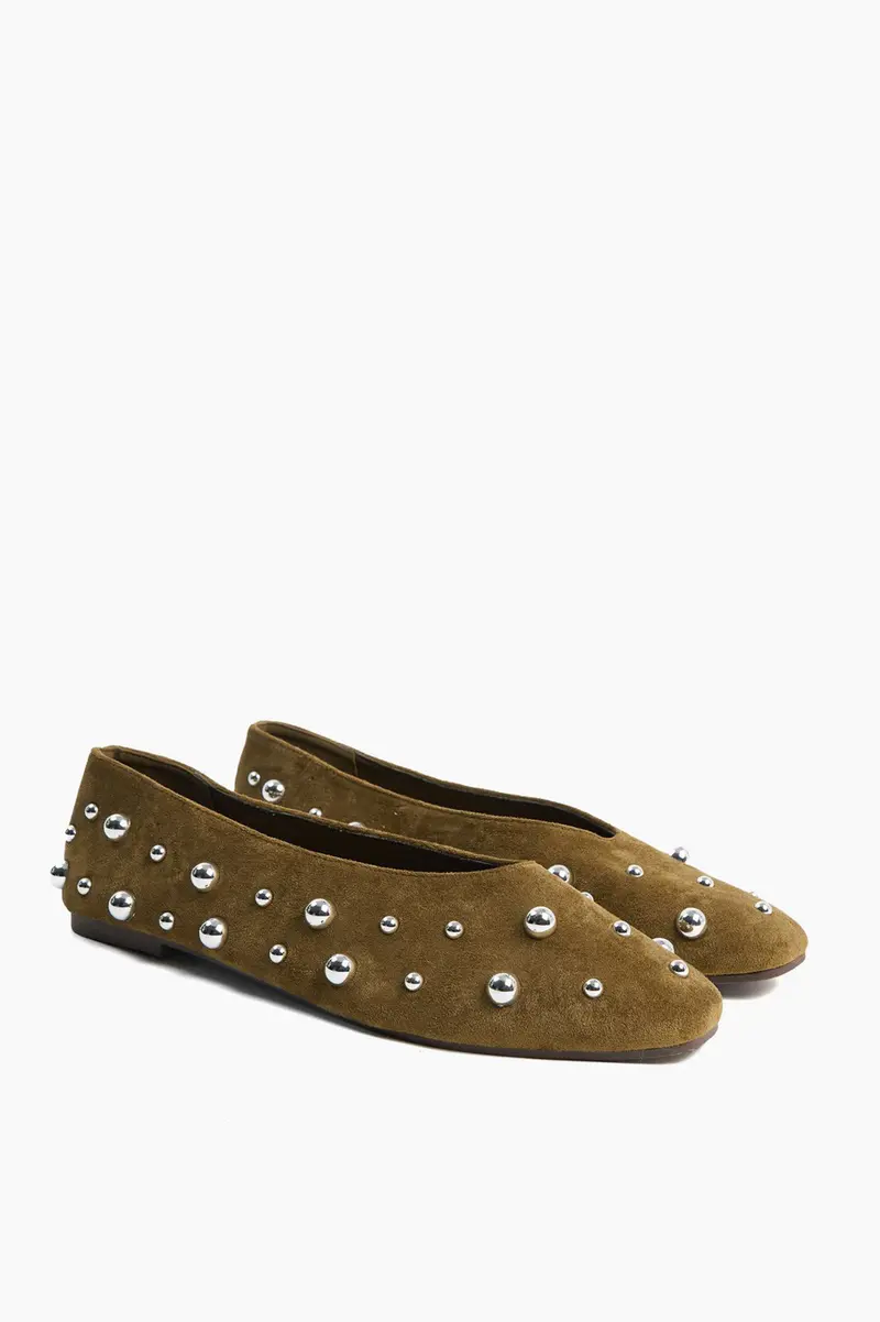 Sapatos rasos Stud · Senhora