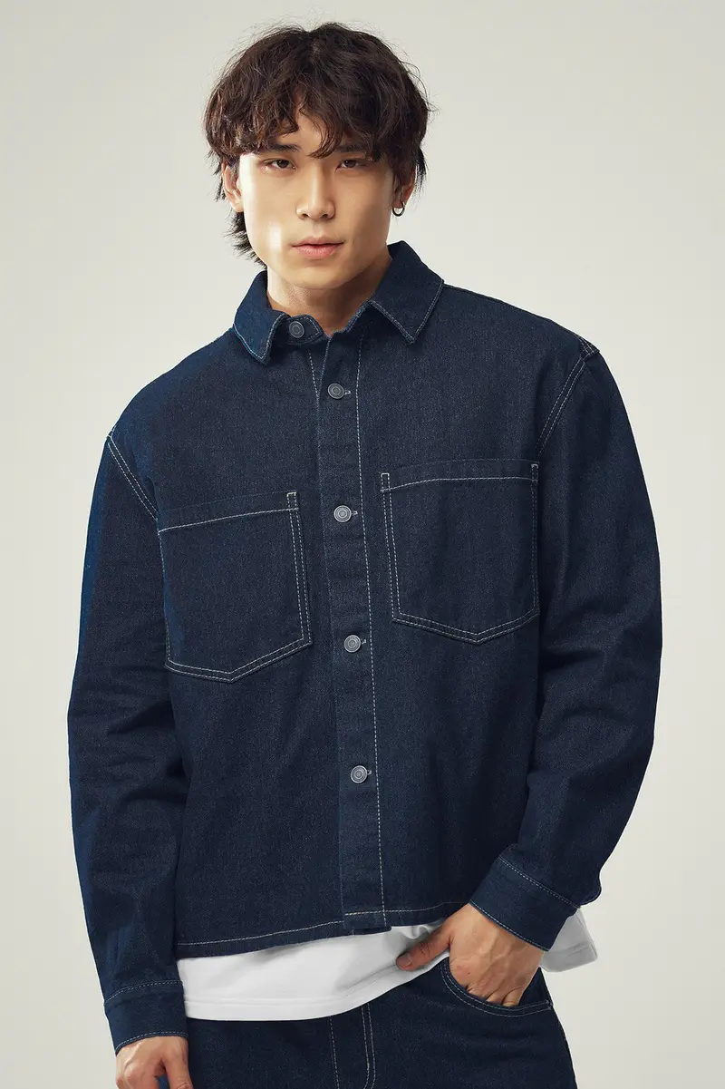 Peça Overshirt · Homem