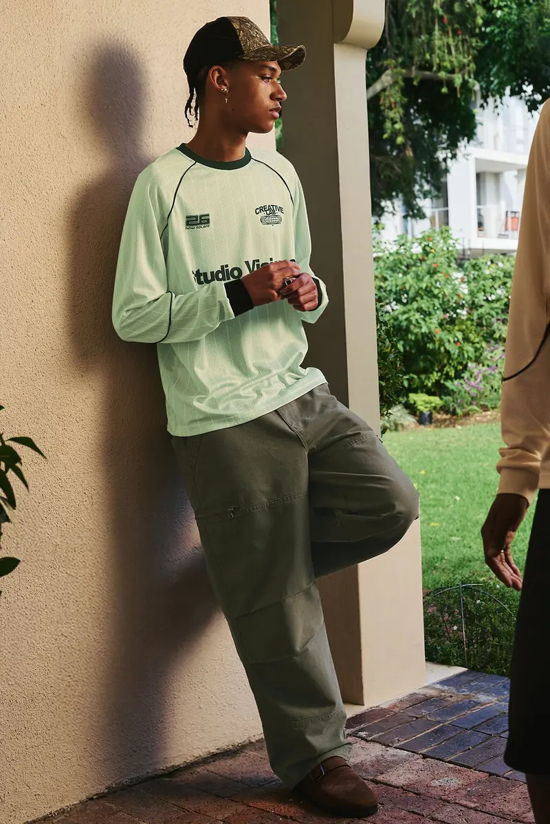 Calças Baggy · Homem