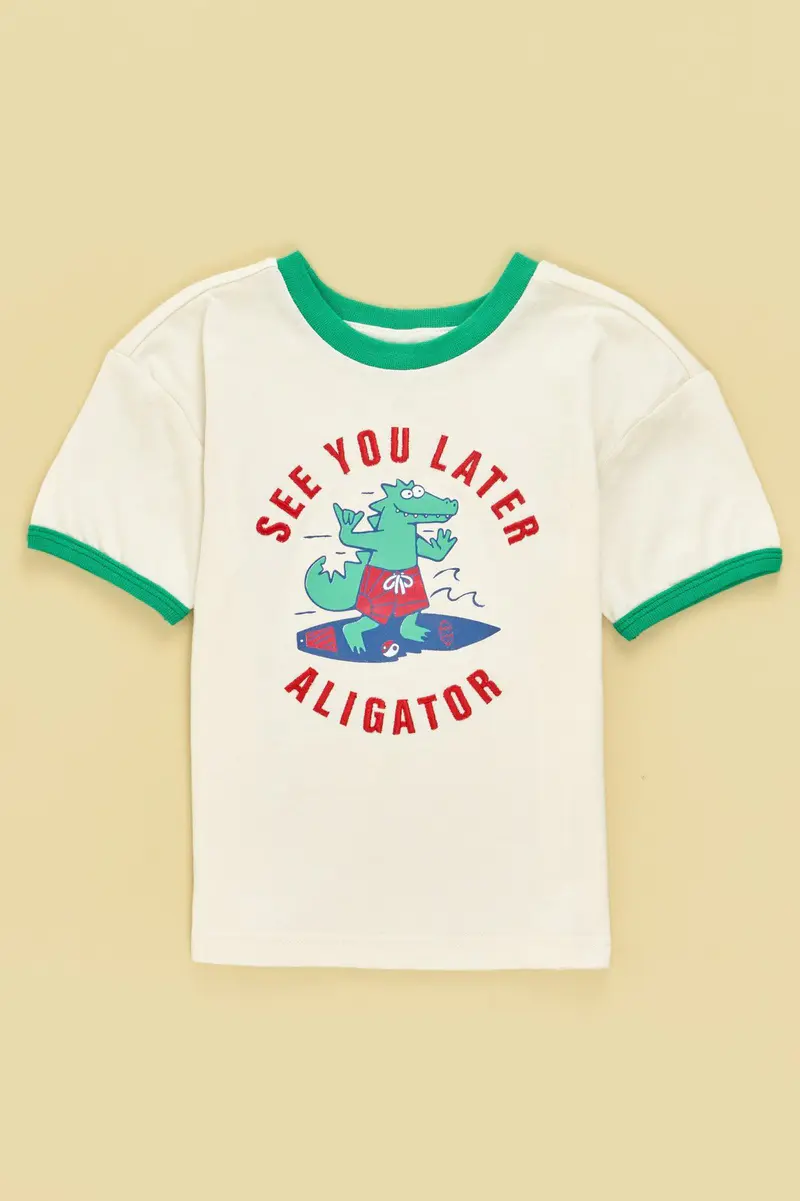 T-shirt em algodão · Bebé · Branco · Modelo 2