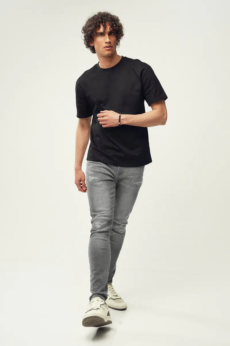 Calças de ganga skinny · Homem