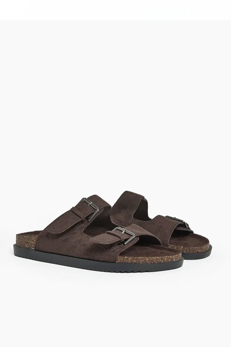 Chinelos Double Buckle · Homem