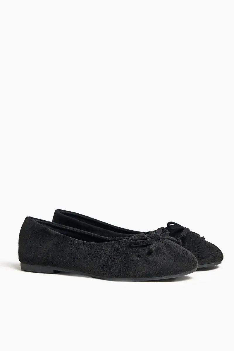 Sapatos rasos camurça · Criança
