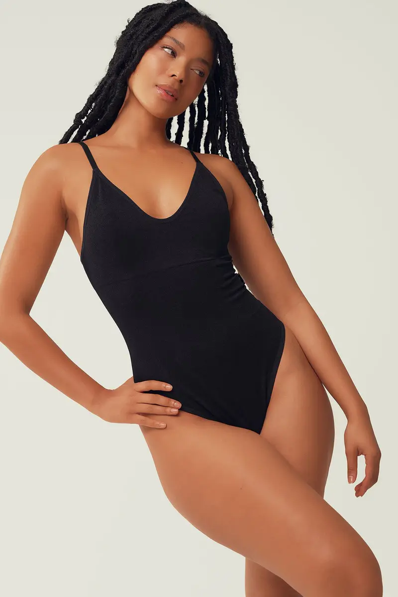 Body sem costuras Shaper · Senhora · Preto