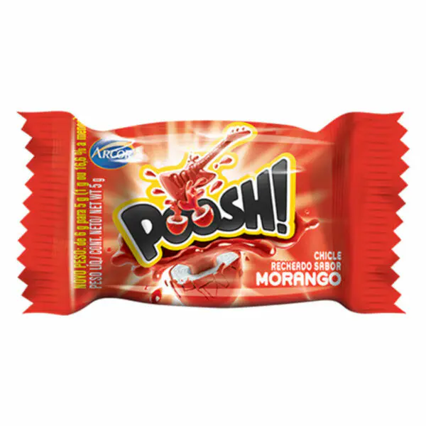 Pastilha Poosh Morango 5G
