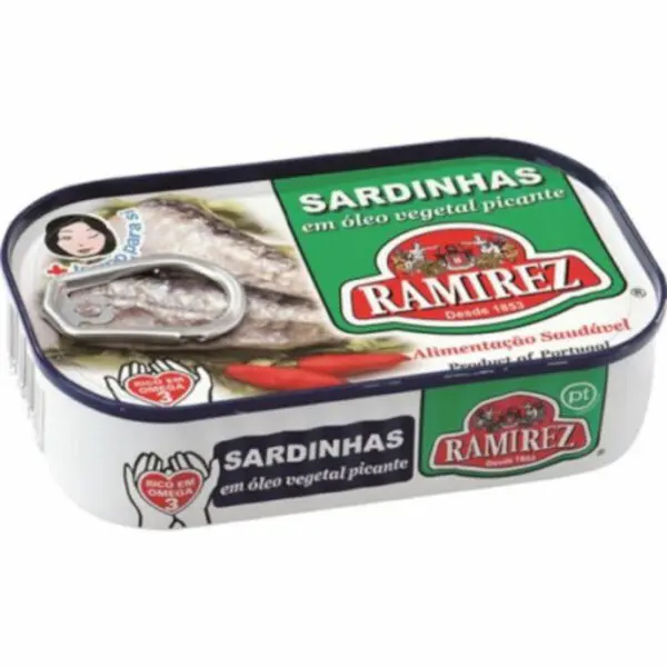Sardinhas Ramirez Tom Picante 125G