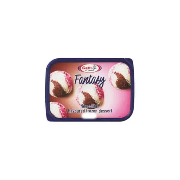 Sorvete Gatti Full Cream Fantasy Neopolitan 500ML (Copo)