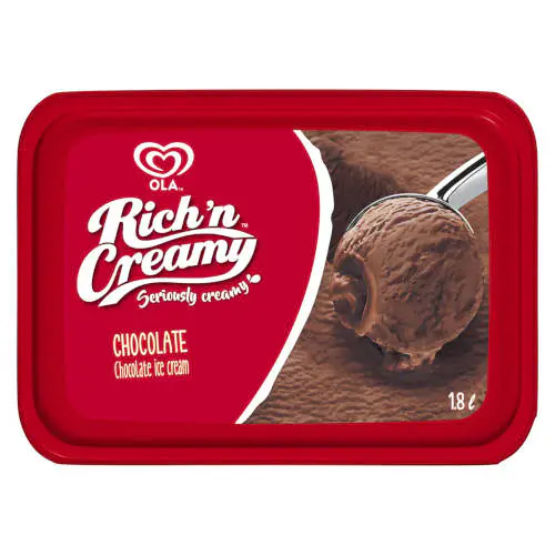Ola Gelado Rich’n Creamy Chocolate 1,8L