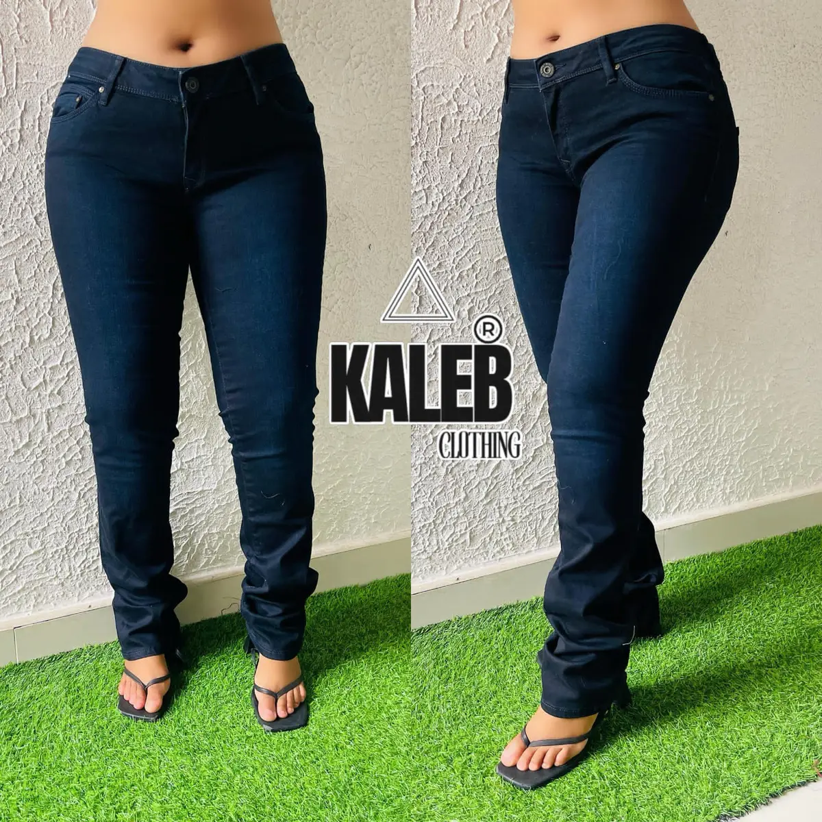 Calça Jeans Skinny Feminina Azul Escuro
