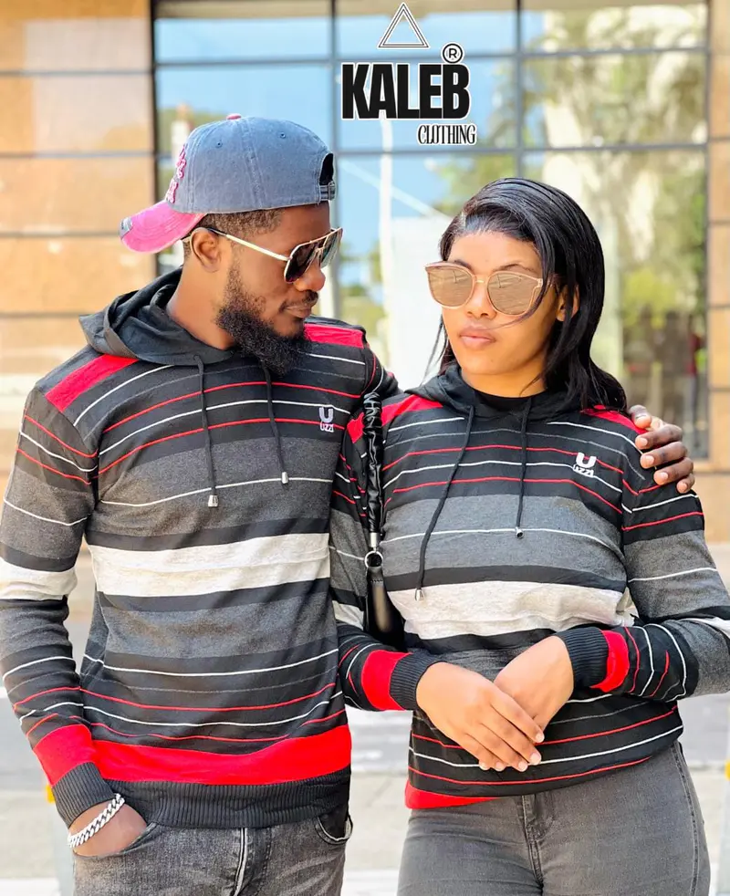 Conjunto Hoodie Listrado Uzzi para Casal