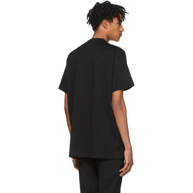 Camiseta Oversized Givenchy Logo Vintage Preta