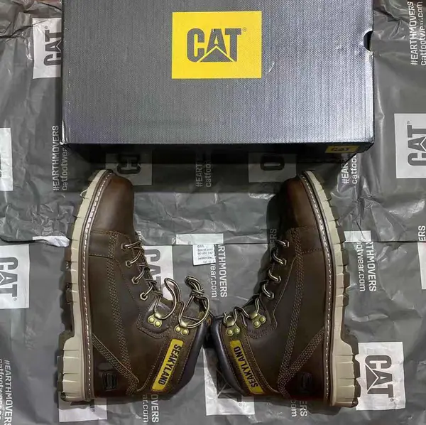 Bota CAT Seakyland Explorer Castanho Masculina