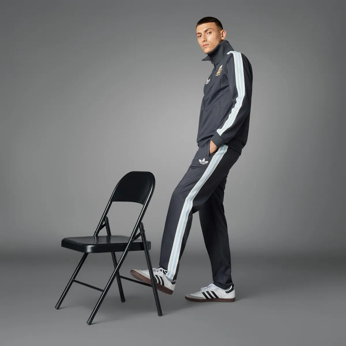 Conjunto Argentina Beckenbauer Clássico (Casaco + Calça) by adidas