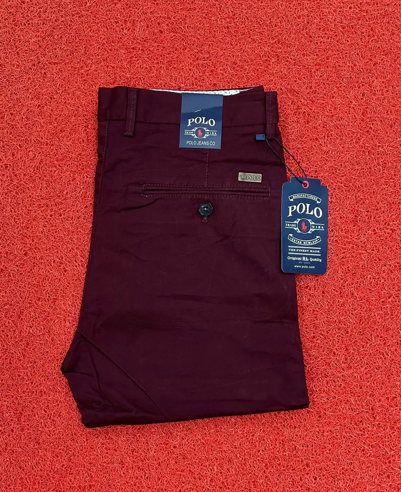Calças Polo Jeans Co Casual Vinho🍷