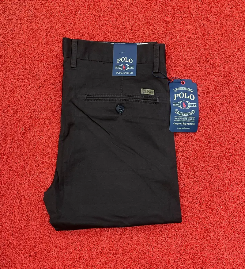 Calças Polo Jeans Co Casual Castanho 🟤