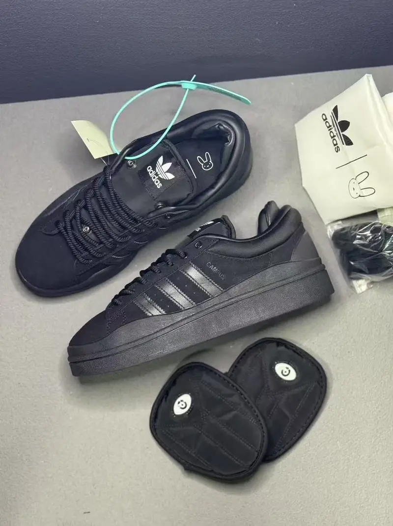 Sapatilhas Adidas Campus Bad Bunny Preto ⚫