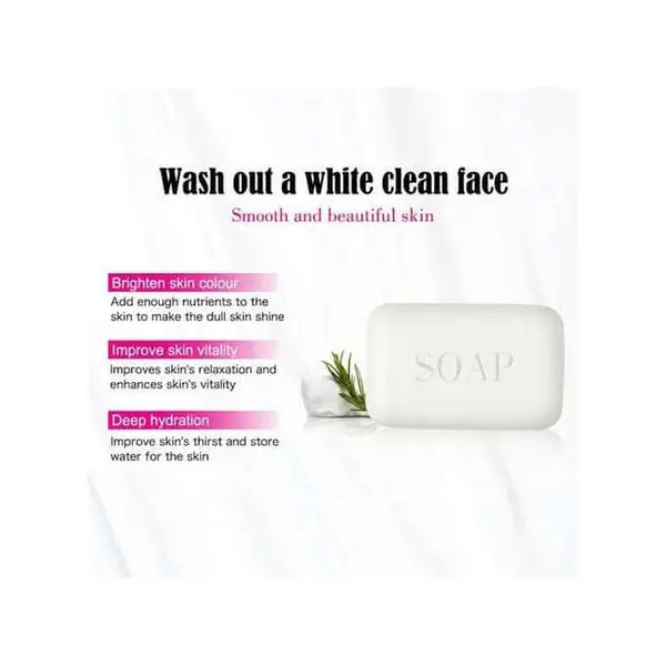 Sabão Acne Collagen Snail Beauty – Clareamento e Rejuvenescimento