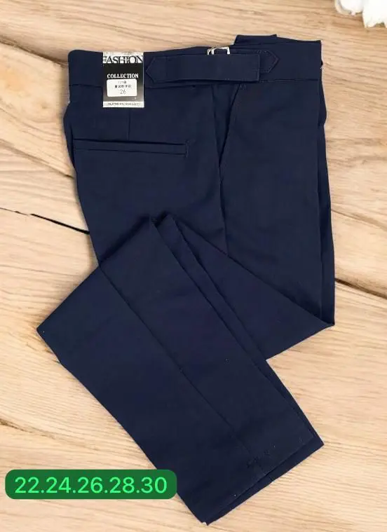 Calça Slim Juvenil com Fivela – Conforto e Estilo 4 a 14 Anos