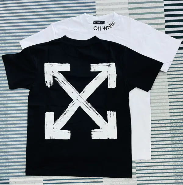 Camiseta Off-White Arrows Brush – Edição Exclusiva