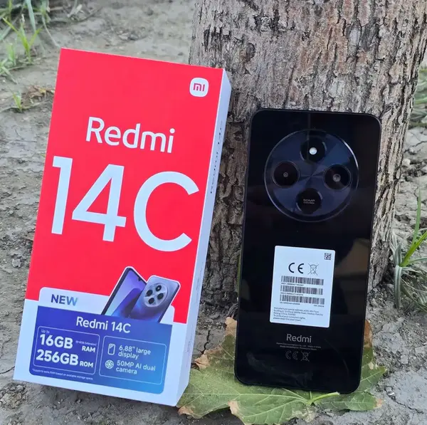 Smartphone Redmi 14C 16GB RAM + 256GB ROM – Desempenho Turbo!