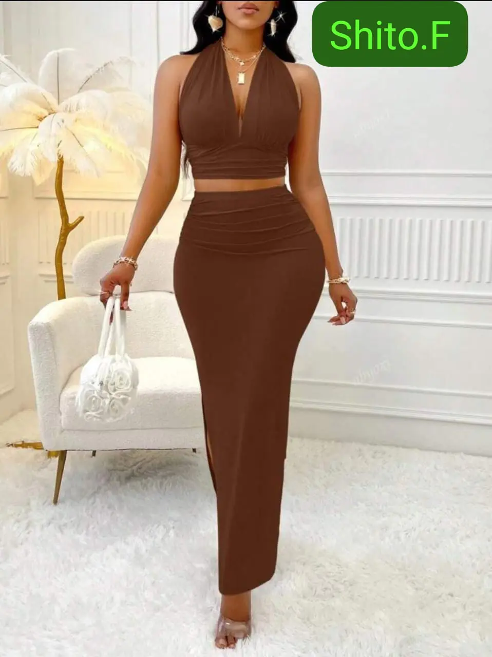Conjunto Elegância Azul – Unidade