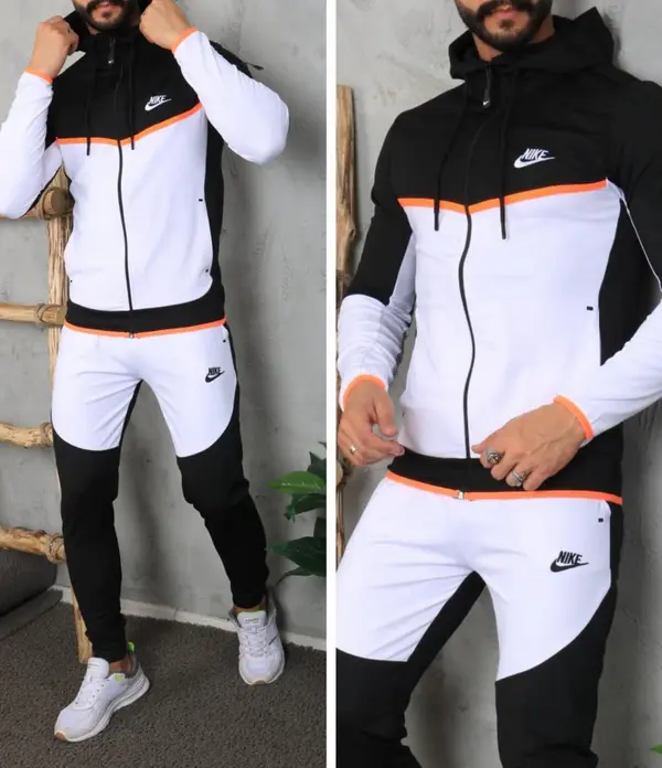 Conjunto Esportivo Nike Elegante com Capuz e Calça