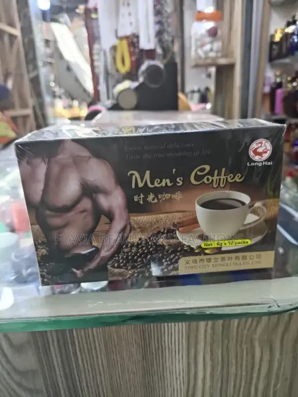 Café Masculino Long Hai Men's Coffee - Chá Potência Energizante Masculina