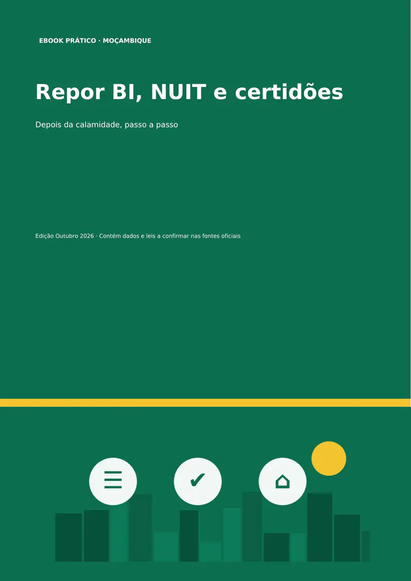 87 · Repor BI, NUIT e certidões