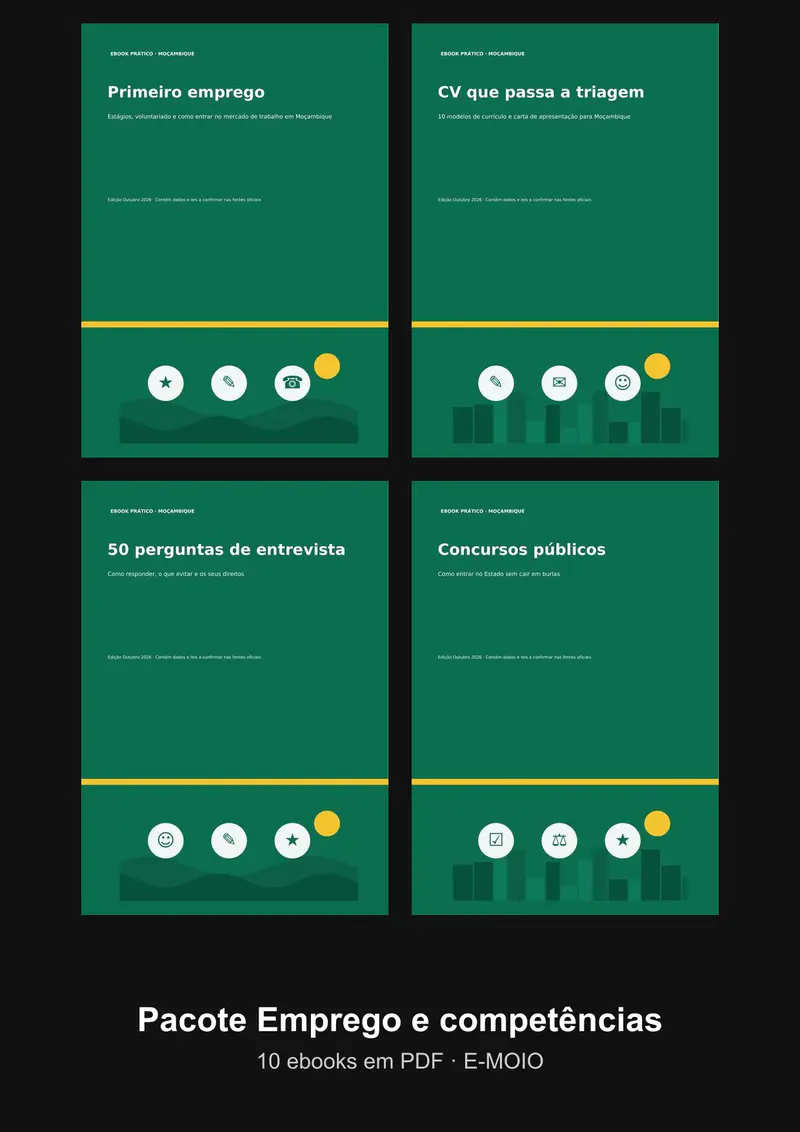 Pacote Emprego e competências