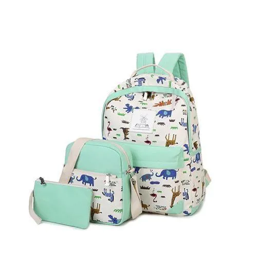 Conjunto de Mochila Safari 3 Peças
