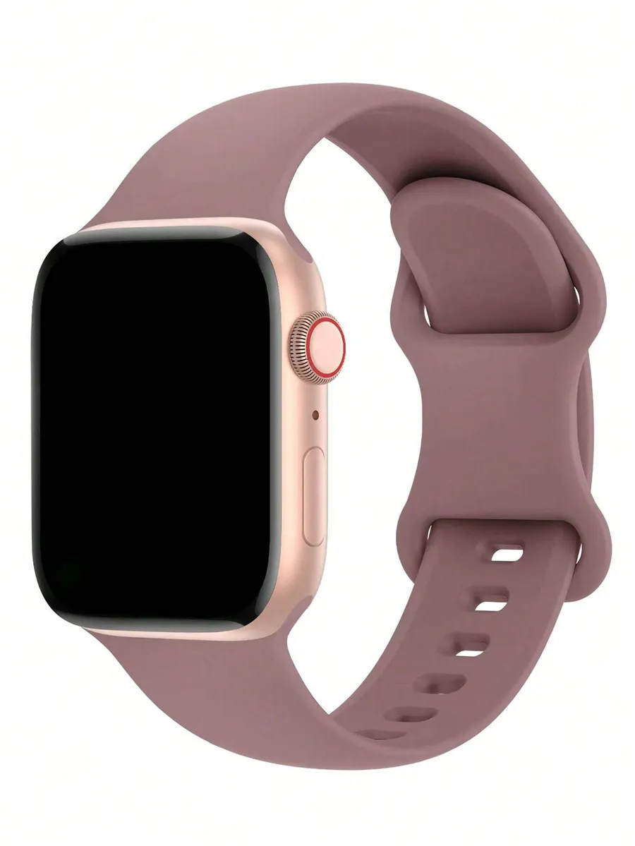 Pulseira de Silicone Rosa Bebe para Relógio