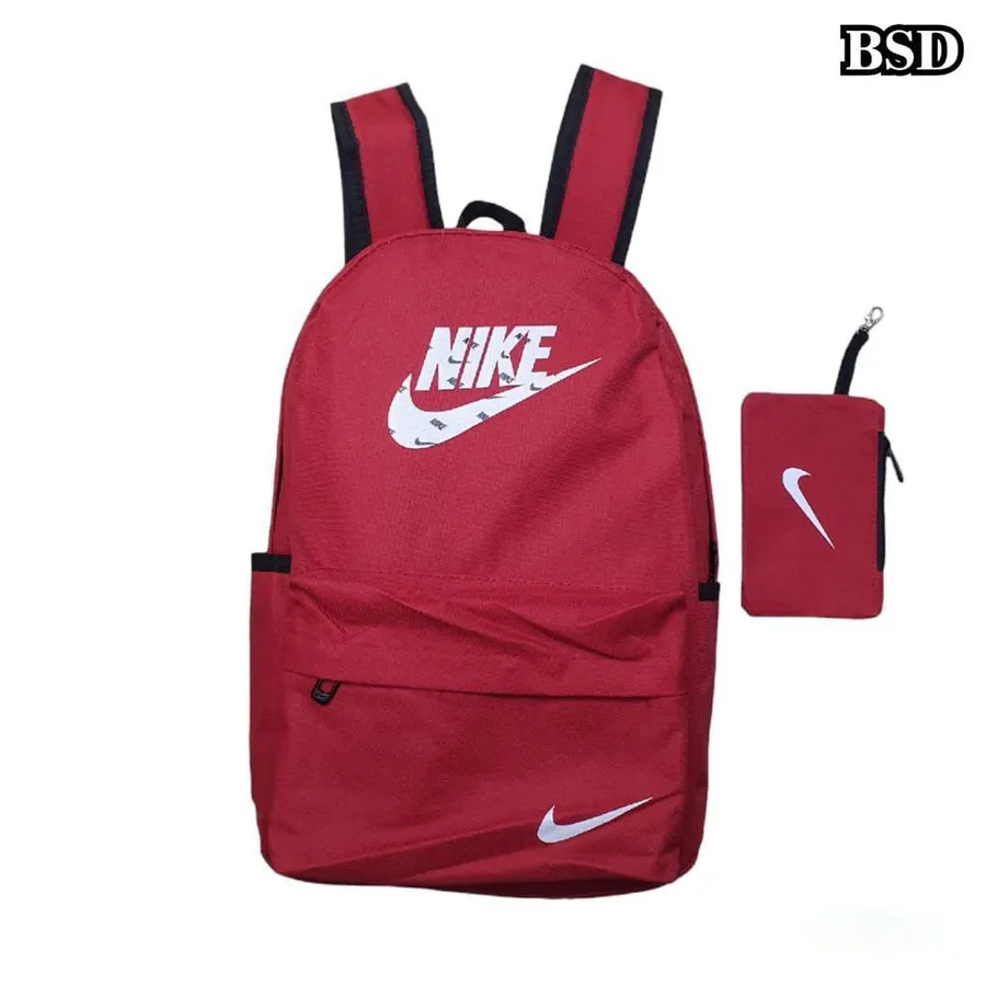 Mochila Nike com Estojo · Vermelho