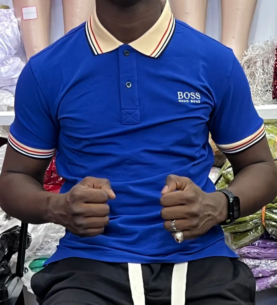 Camisa Azul ‘Boss’ Clássica
