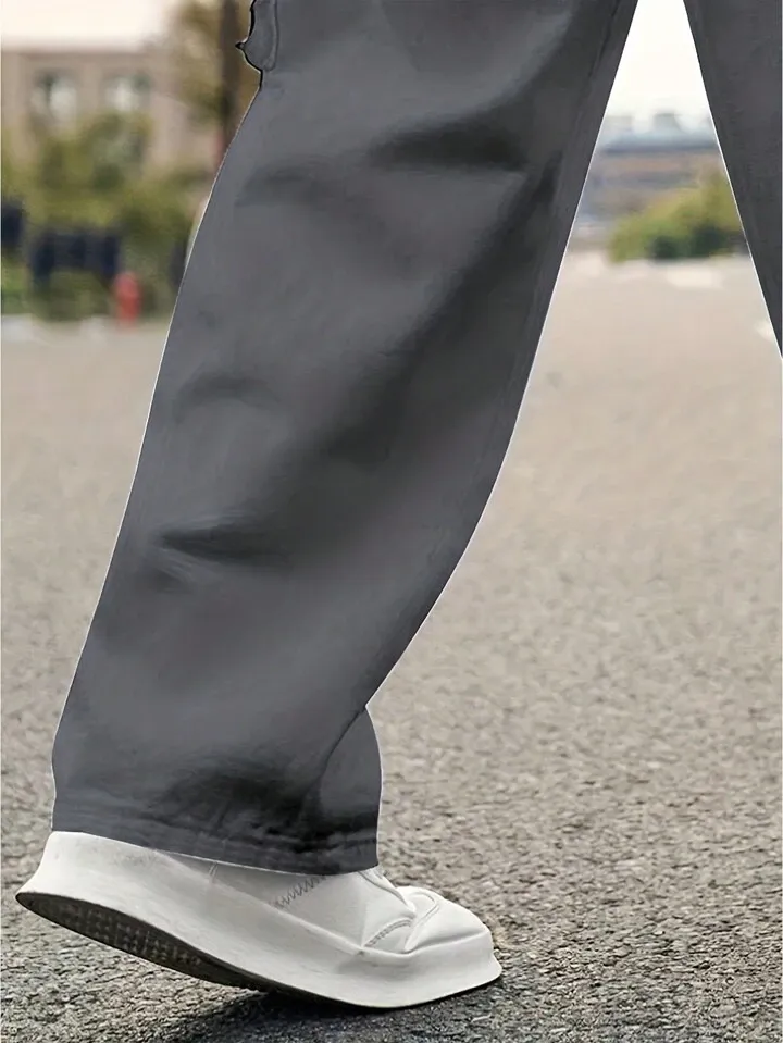 Calças Cargo Masculinas com Bolso
